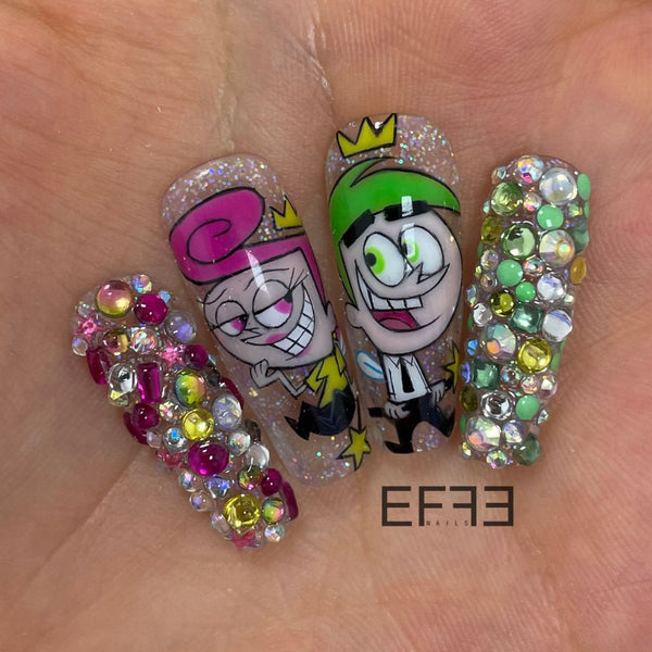 Nail Art Cartoon - Nail Camp Class October - Workshop 7 Hours