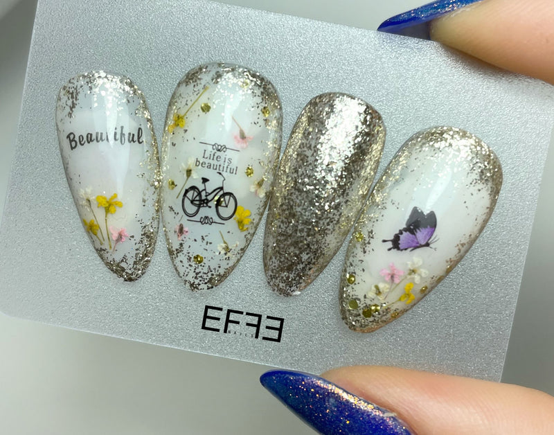 Fiori secchi Nail Art