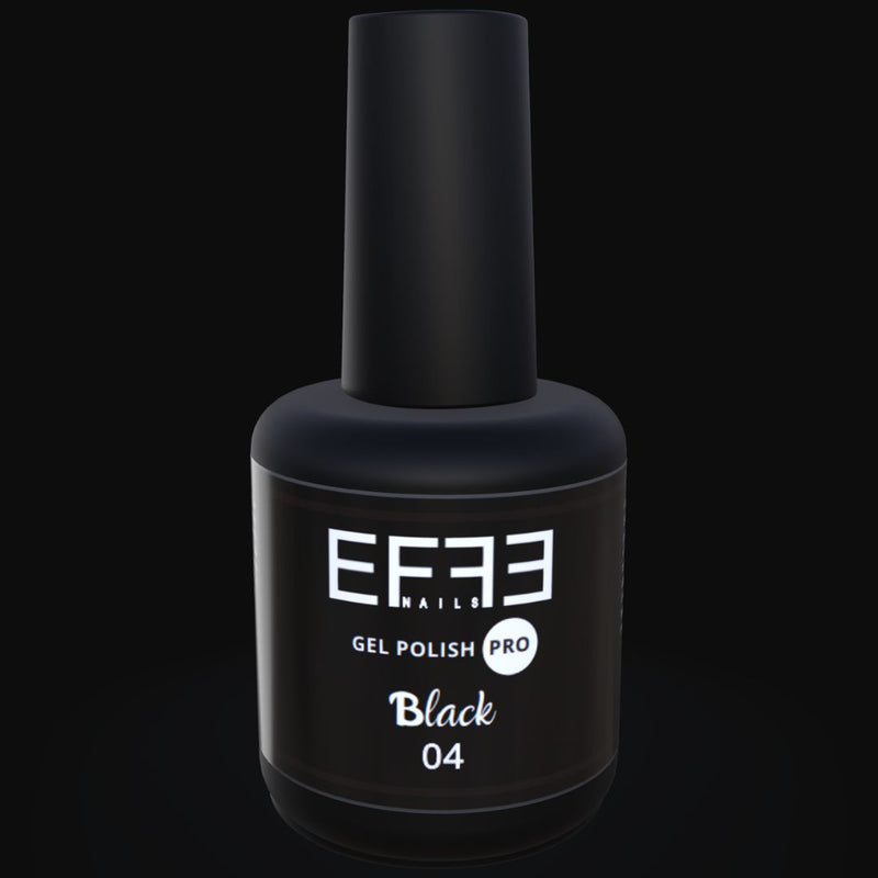 Gel Polish PRO 04 - Black