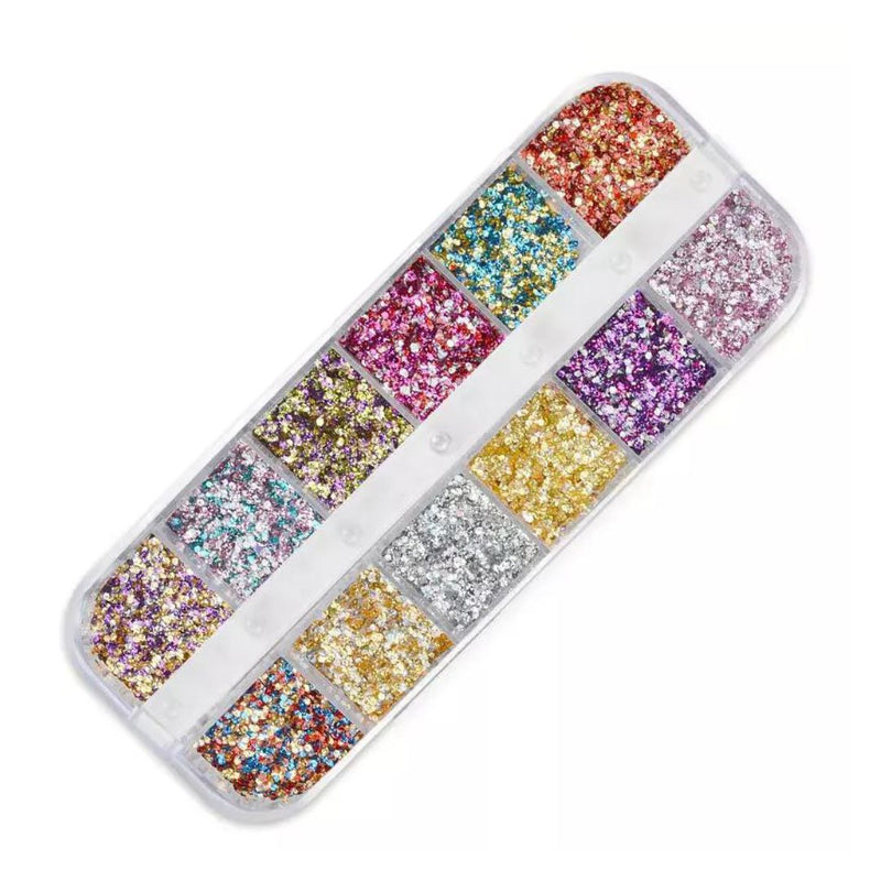 Micro sequin decorations palette