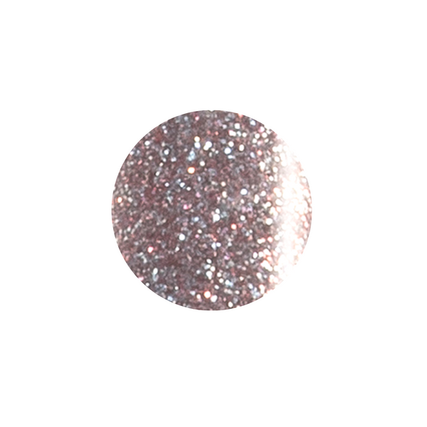 Gel Glam Glitter 52 - Rosa/Argento