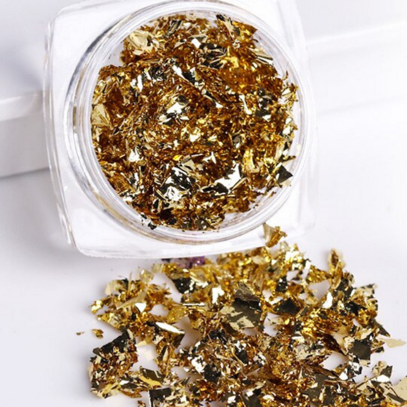 Flakes Gold powder