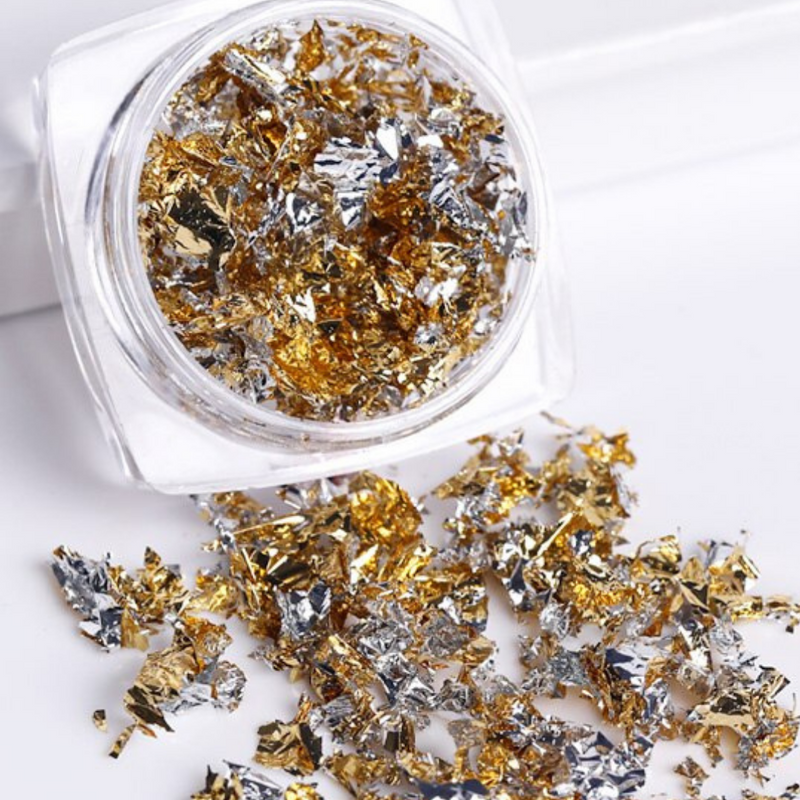 Flakes Gold/Silver Powder