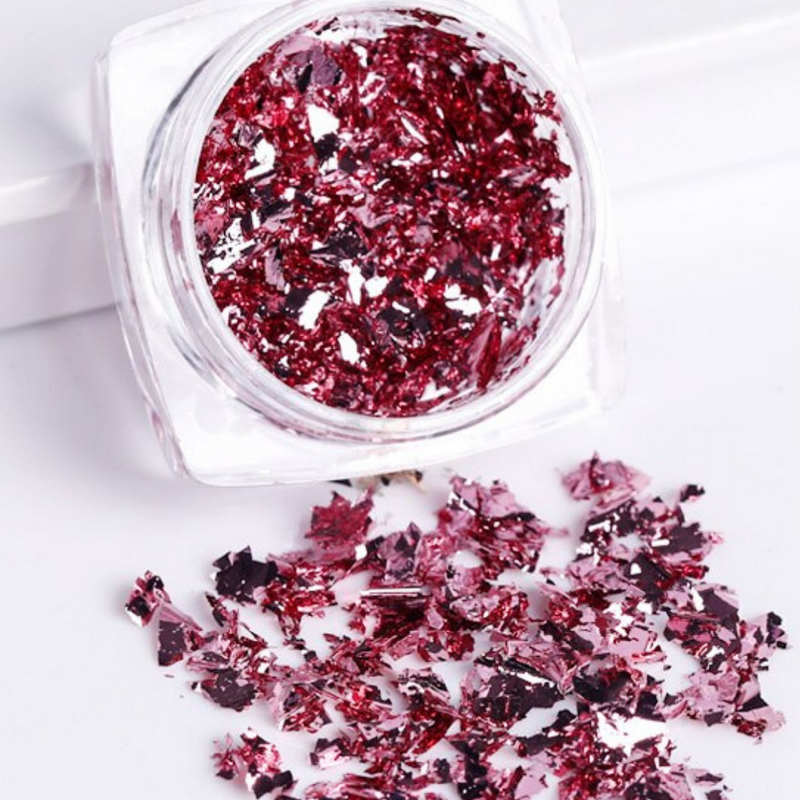 Powder Flakes Pink