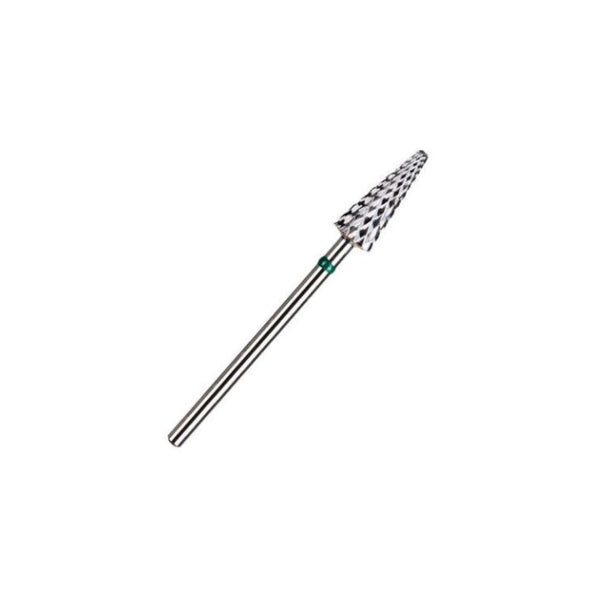 Pyramidal Fast Refill drill bit in green tungsten