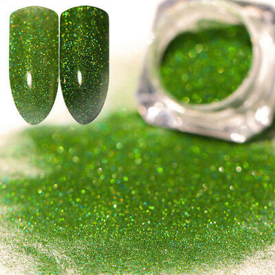 Green Holographic Powder